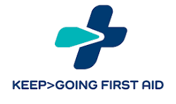 KEEP GOING First Aid Logo