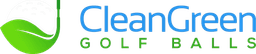 Clean Green Golf Balls Logo